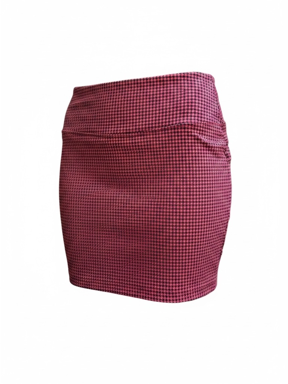 HALARA Red & Black Houndstooth Mini Skort Size Small